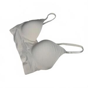 PINK by Victoria's Secret Beige Wireless Push Up Bra